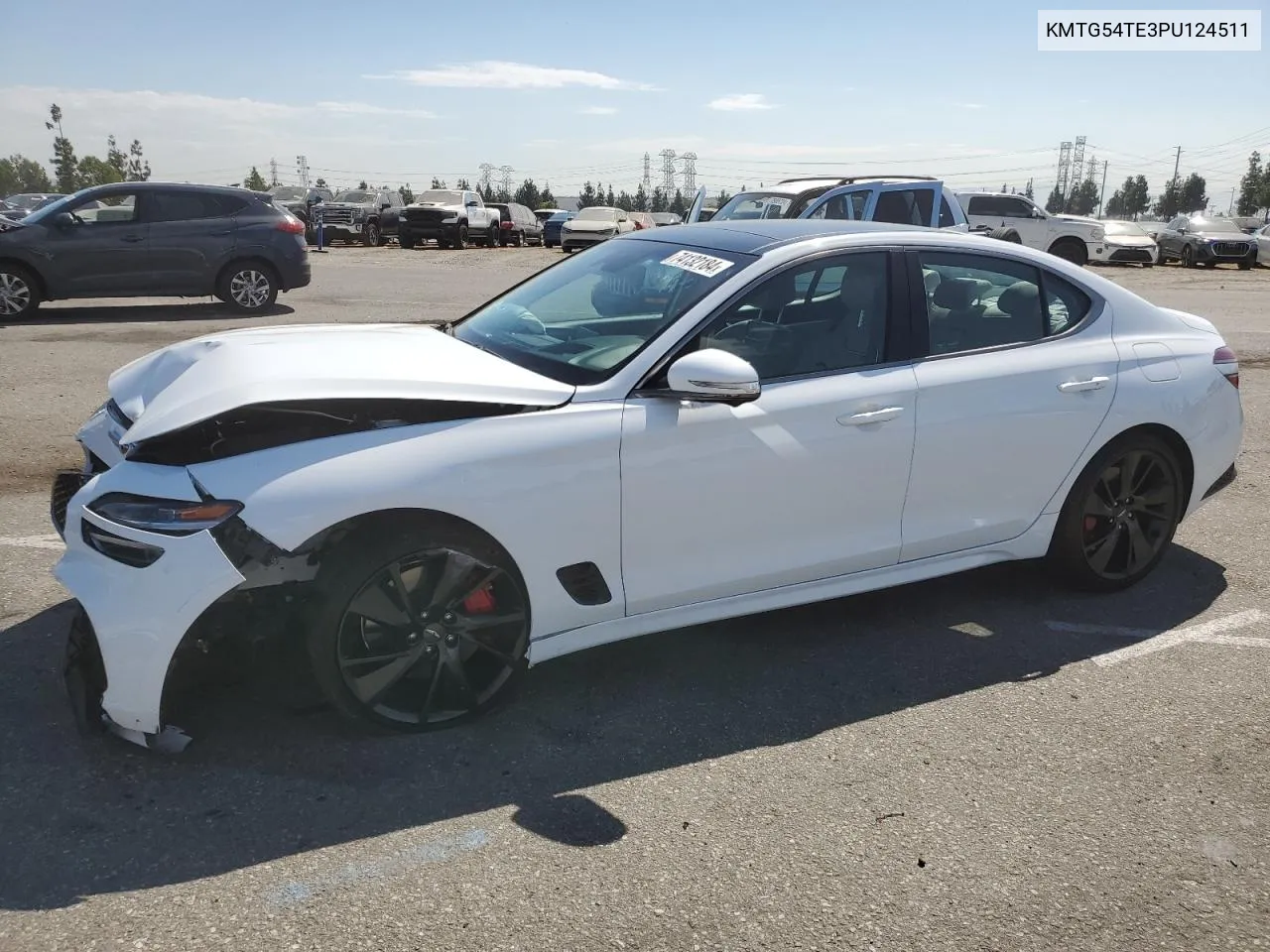 2023 Genesis G70 Base VIN: KMTG54TE3PU124511 Lot: 74132184