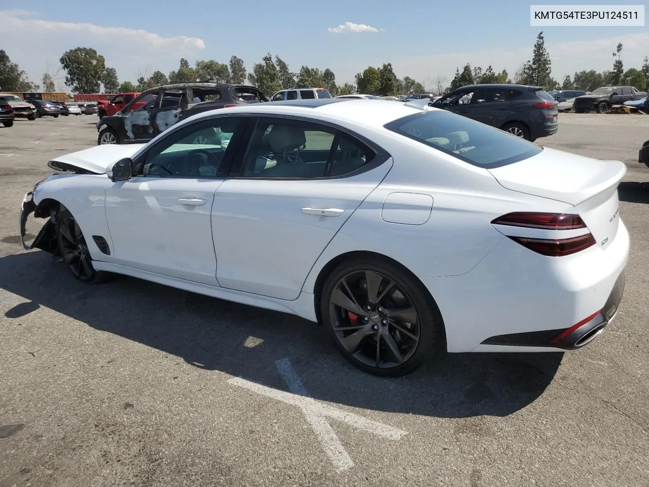 2023 Genesis G70 Base VIN: KMTG54TE3PU124511 Lot: 74132184