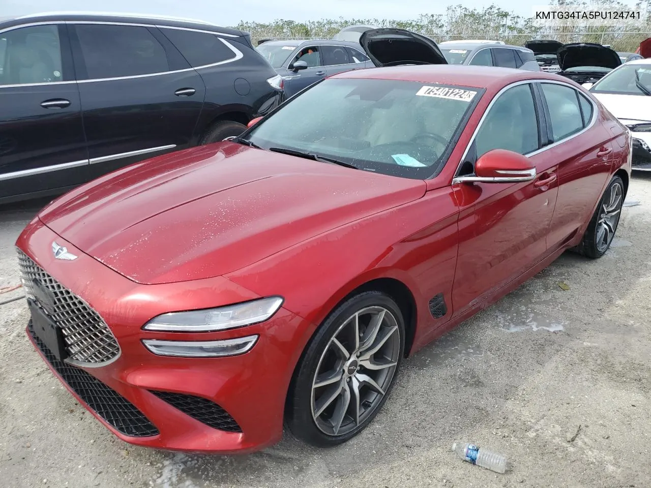 2023 Genesis G70 Base VIN: KMTG34TA5PU124741 Lot: 75401224