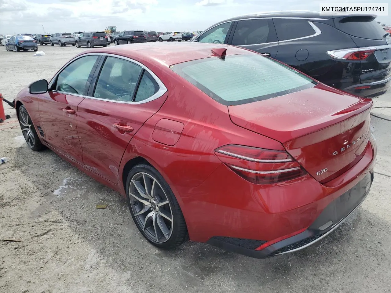 2023 Genesis G70 Base VIN: KMTG34TA5PU124741 Lot: 75401224