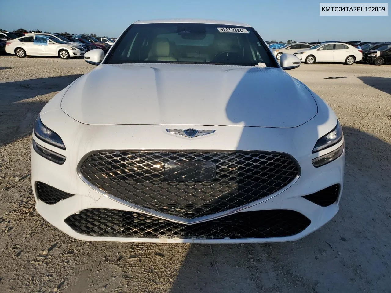 2023 Genesis G70 Base VIN: KMTG34TA7PU122859 Lot: 75442774