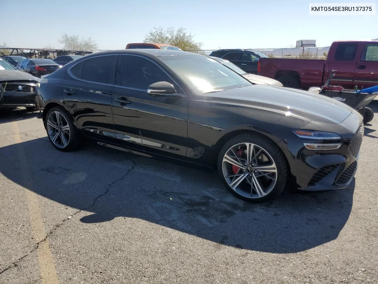 2024 Genesis G70 Sport Advanced VIN: KMTG54SE3RU137375 Lot: 73545274