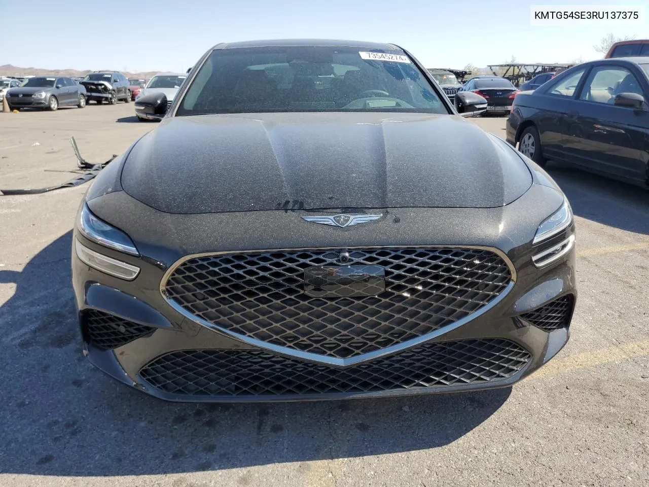 2024 Genesis G70 Sport Advanced VIN: KMTG54SE3RU137375 Lot: 73545274