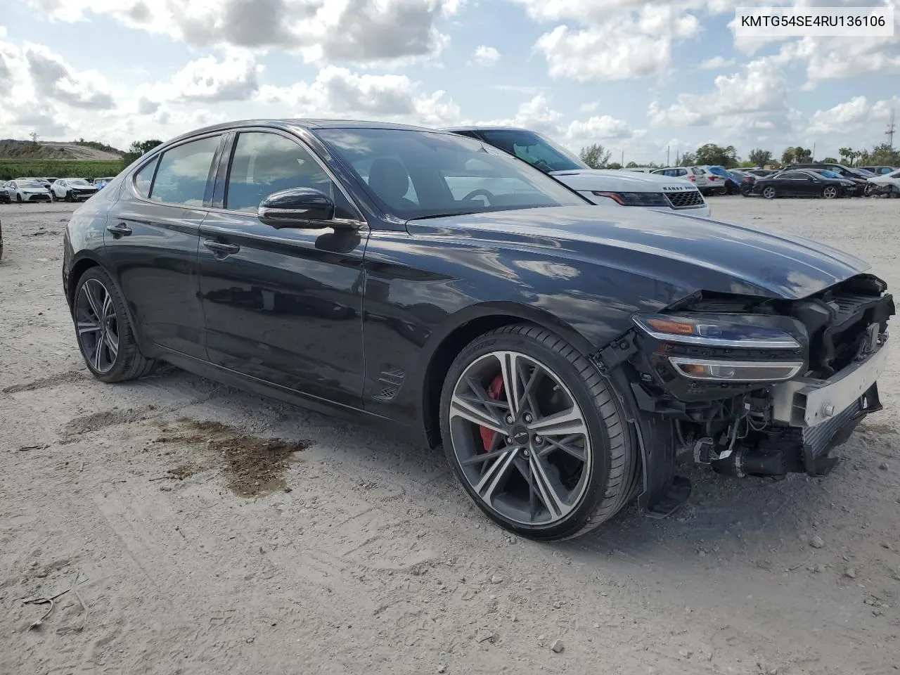 2024 Genesis G70 Sport Advanced VIN: KMTG54SE4RU136106 Lot: 77546764