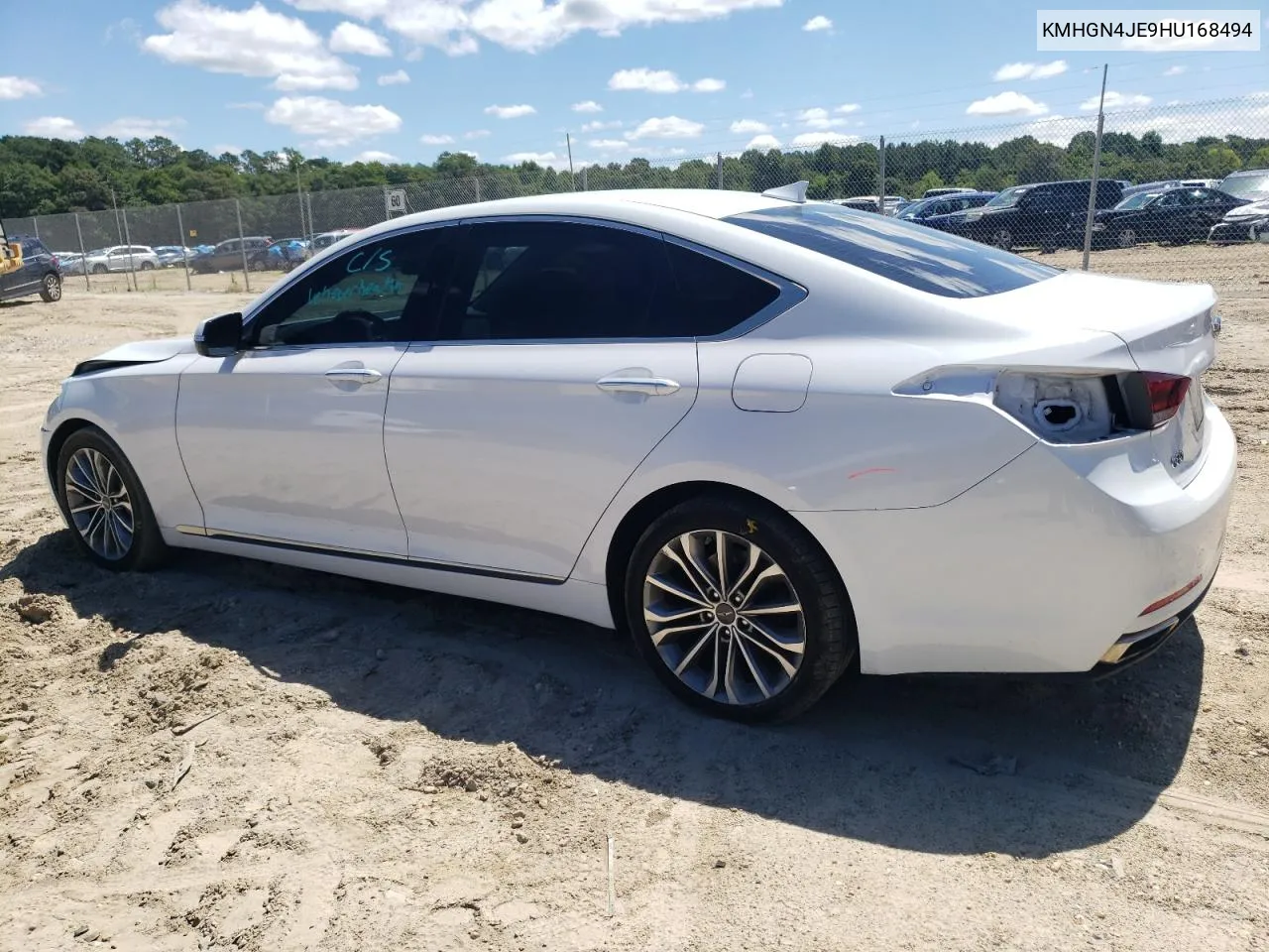 2017 Genesis G80 Base VIN: KMHGN4JE9HU168494 Lot: 60469974