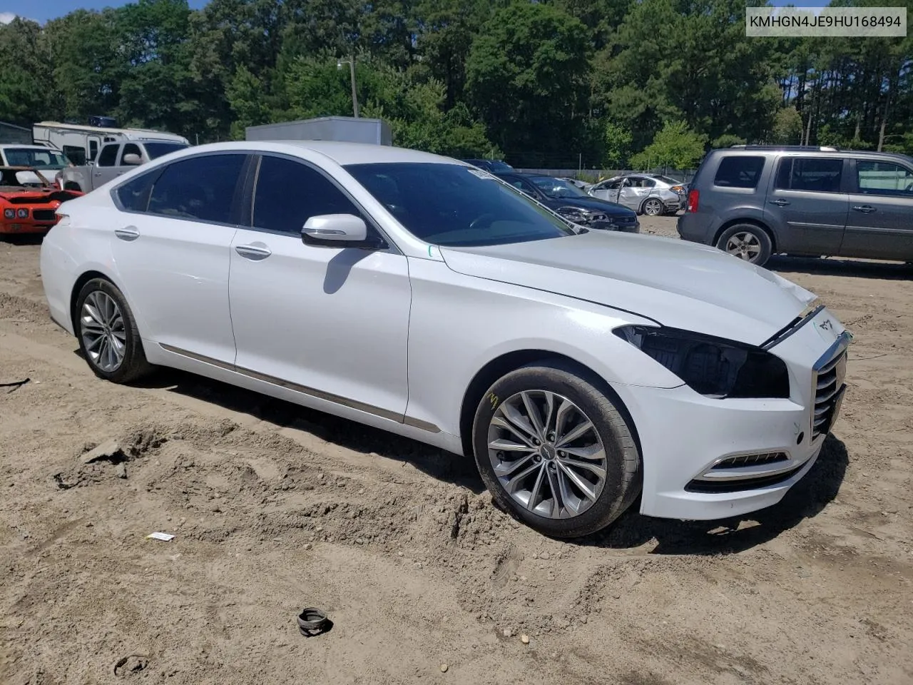 2017 Genesis G80 Base VIN: KMHGN4JE9HU168494 Lot: 60469974