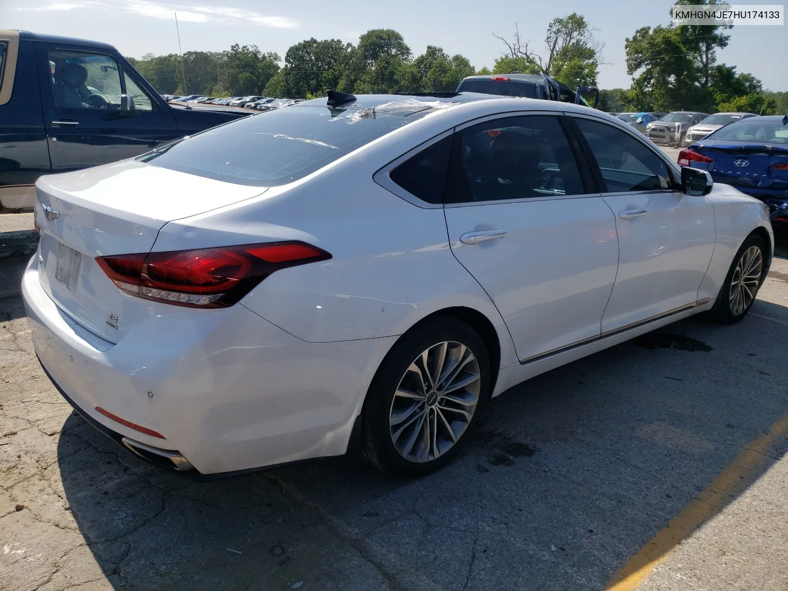 KMHGN4JE7HU174133 2017 Genesis G80 Base