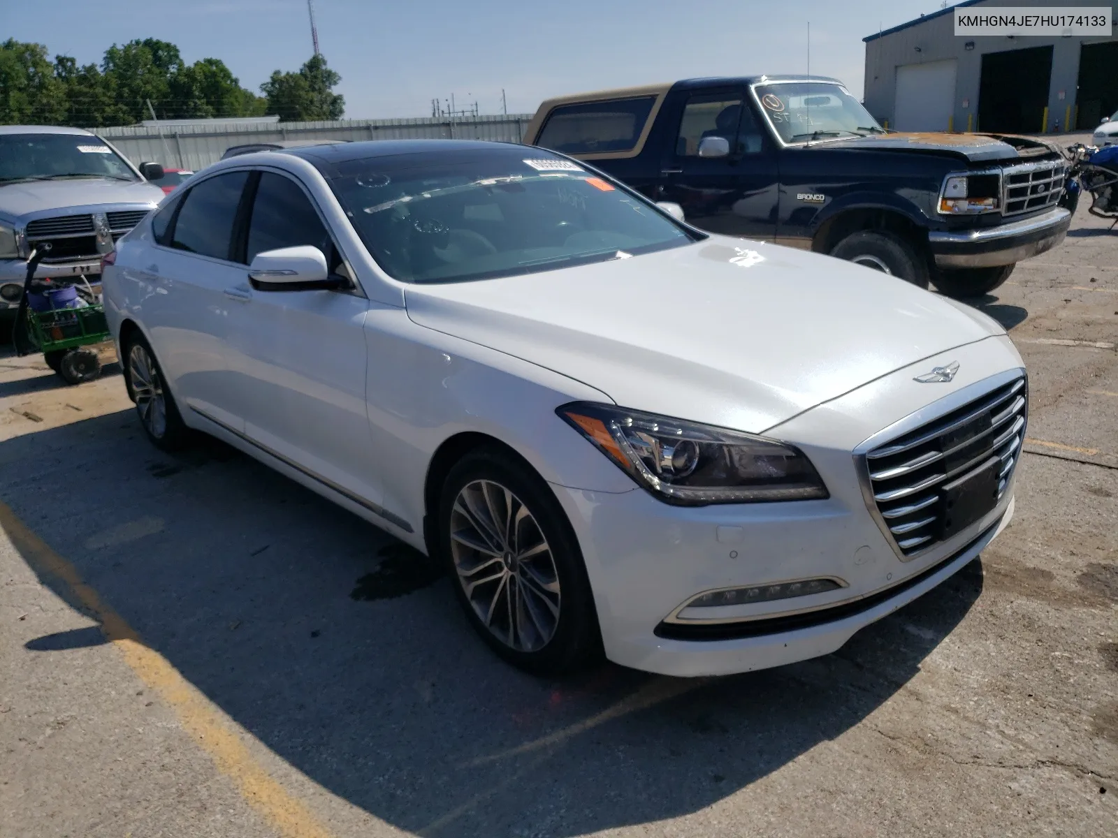 KMHGN4JE7HU174133 2017 Genesis G80 Base