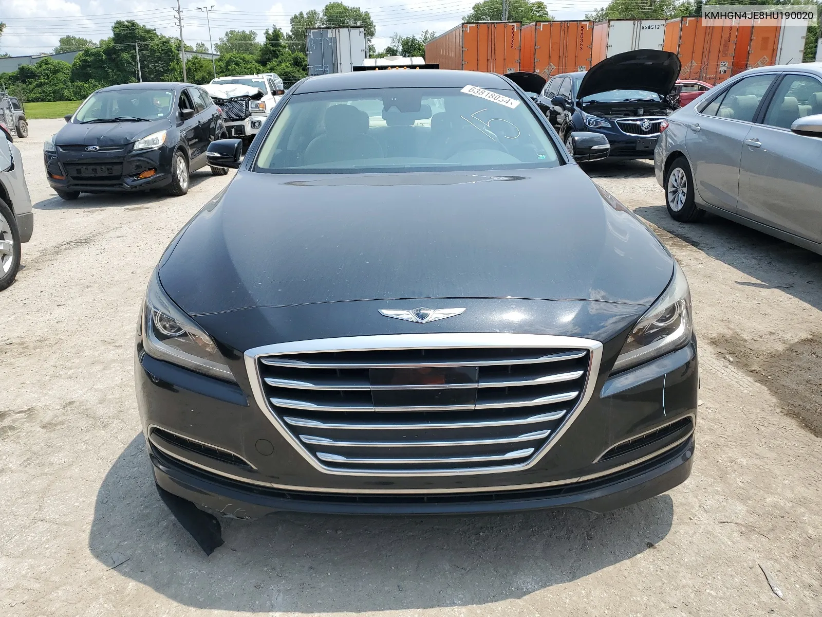 KMHGN4JE8HU190020 2017 Genesis G80 Base