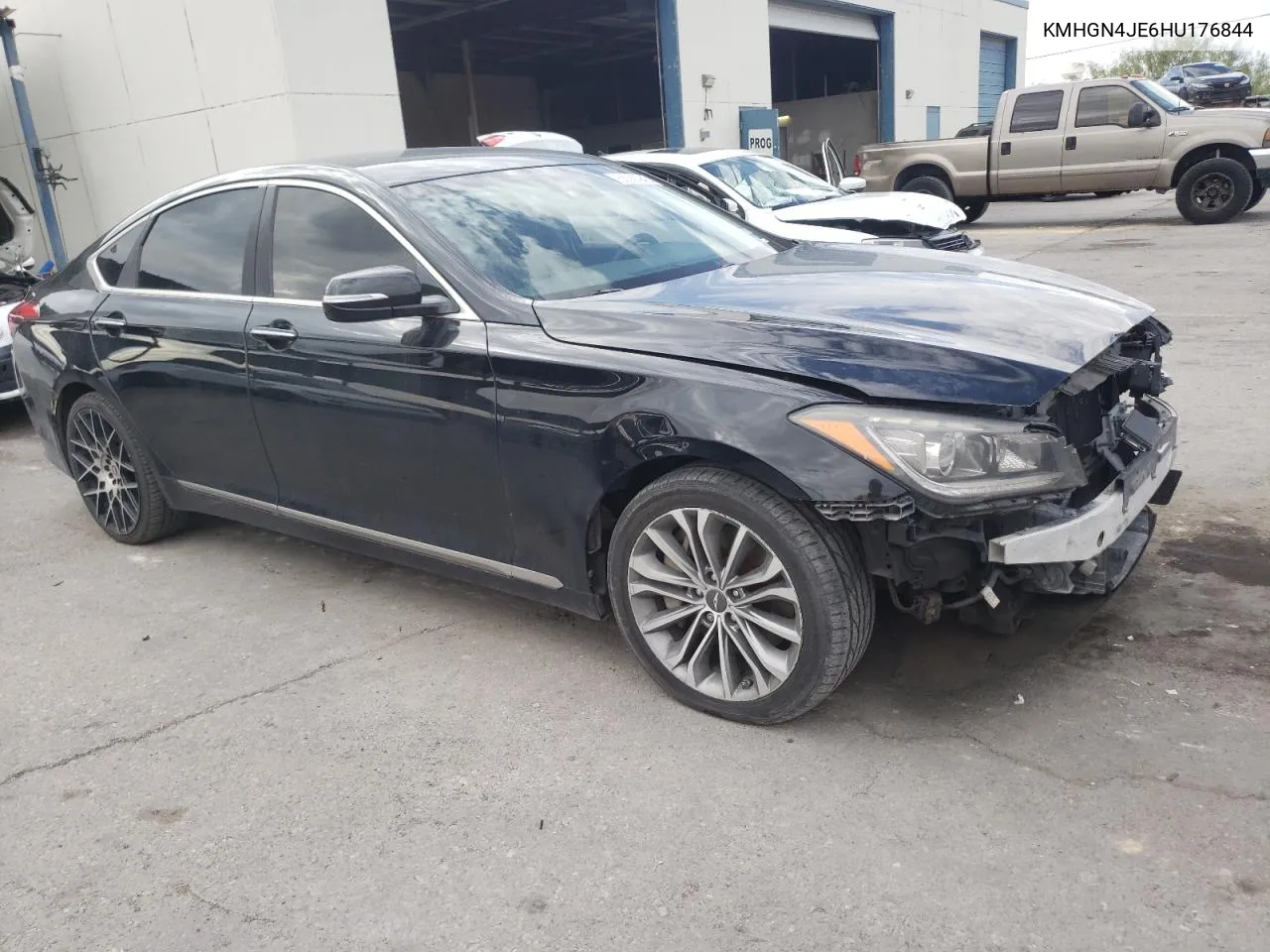 2017 Genesis G80 Base VIN: KMHGN4JE6HU176844 Lot: 65360943