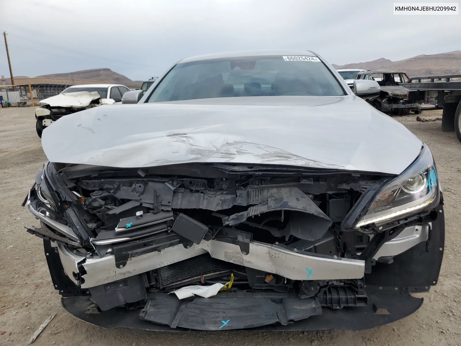 KMHGN4JE8HU209942 2017 Genesis G80 Base