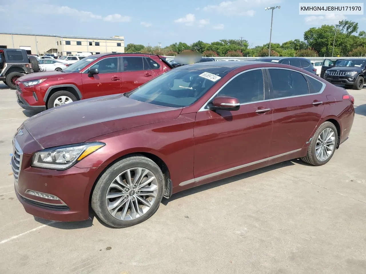 KMHGN4JE8HU171970 2017 Genesis G80 Base