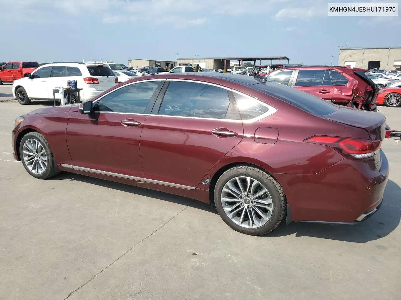 KMHGN4JE8HU171970 2017 Genesis G80 Base