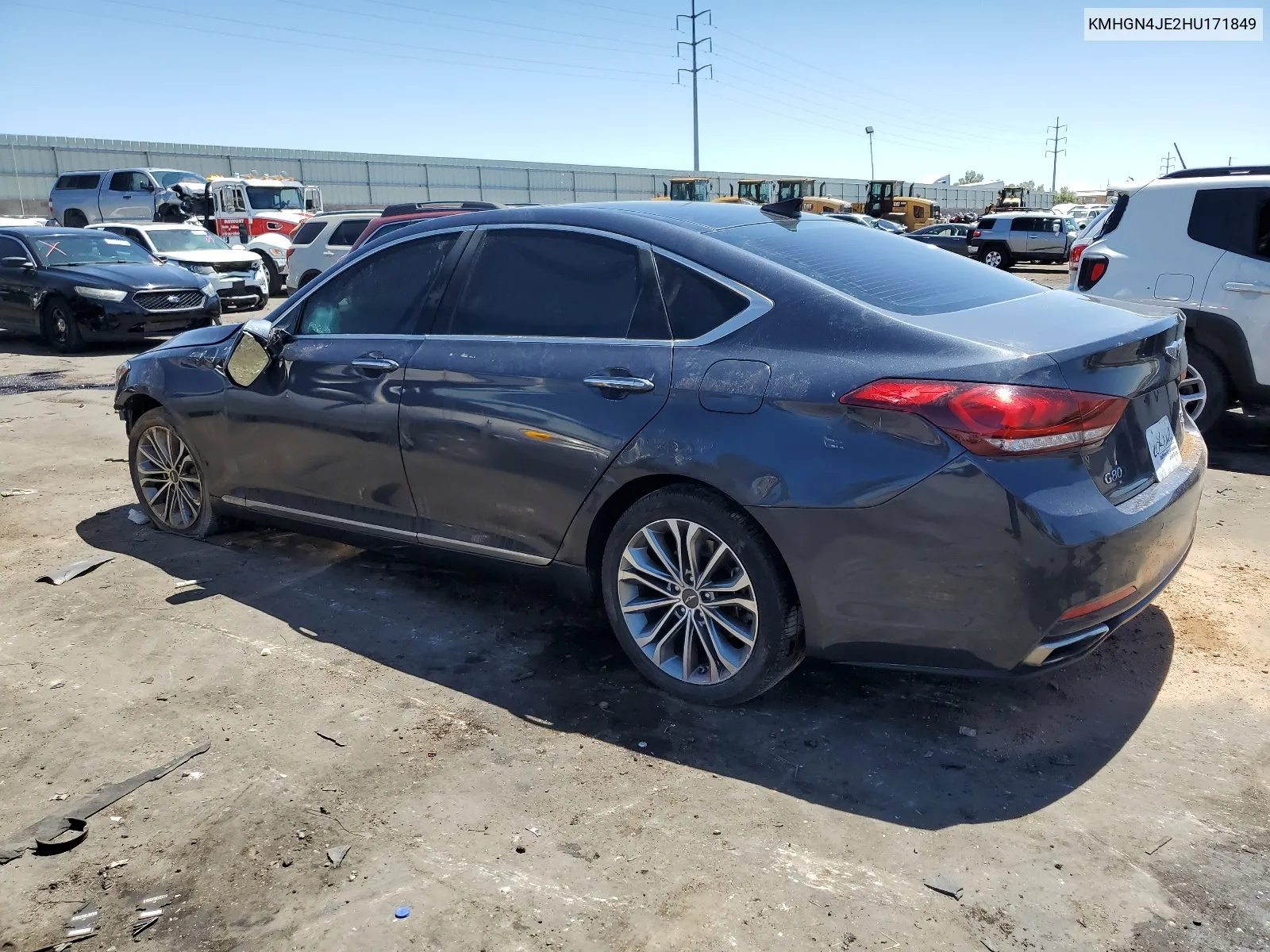 2017 Genesis G80 Base VIN: KMHGN4JE2HU171849 Lot: 67408804