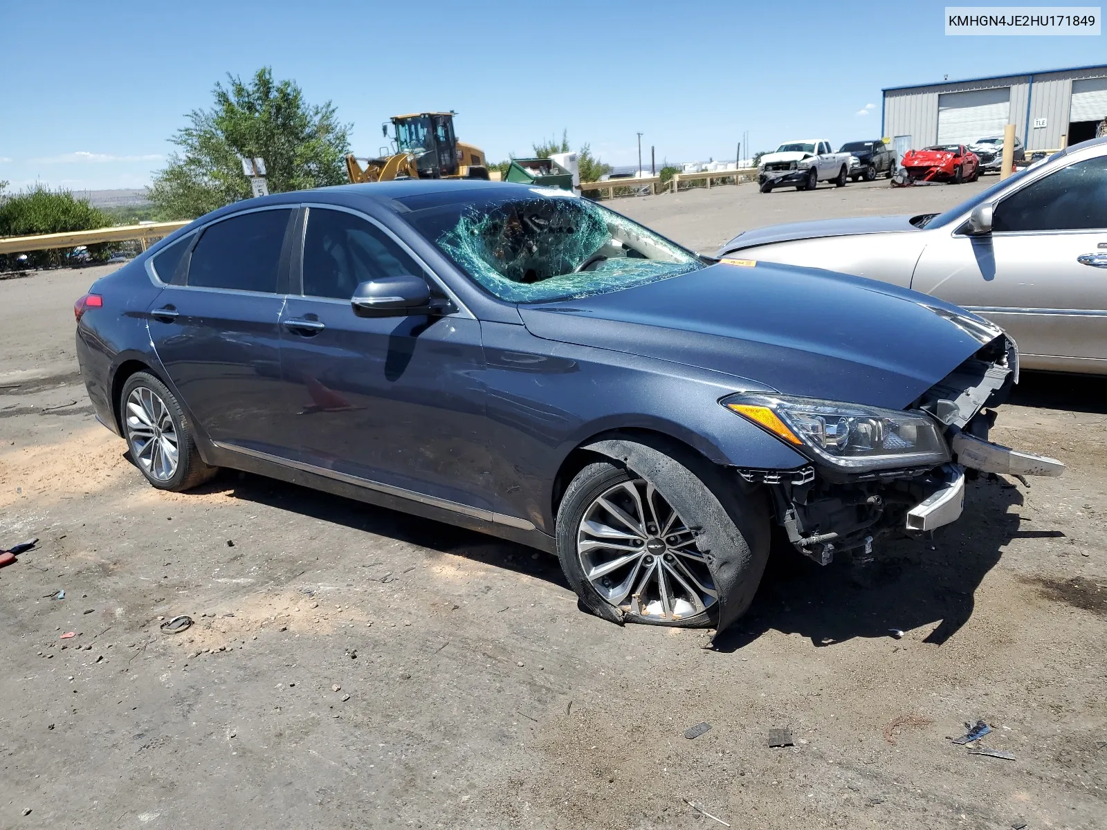 2017 Genesis G80 Base VIN: KMHGN4JE2HU171849 Lot: 67408804