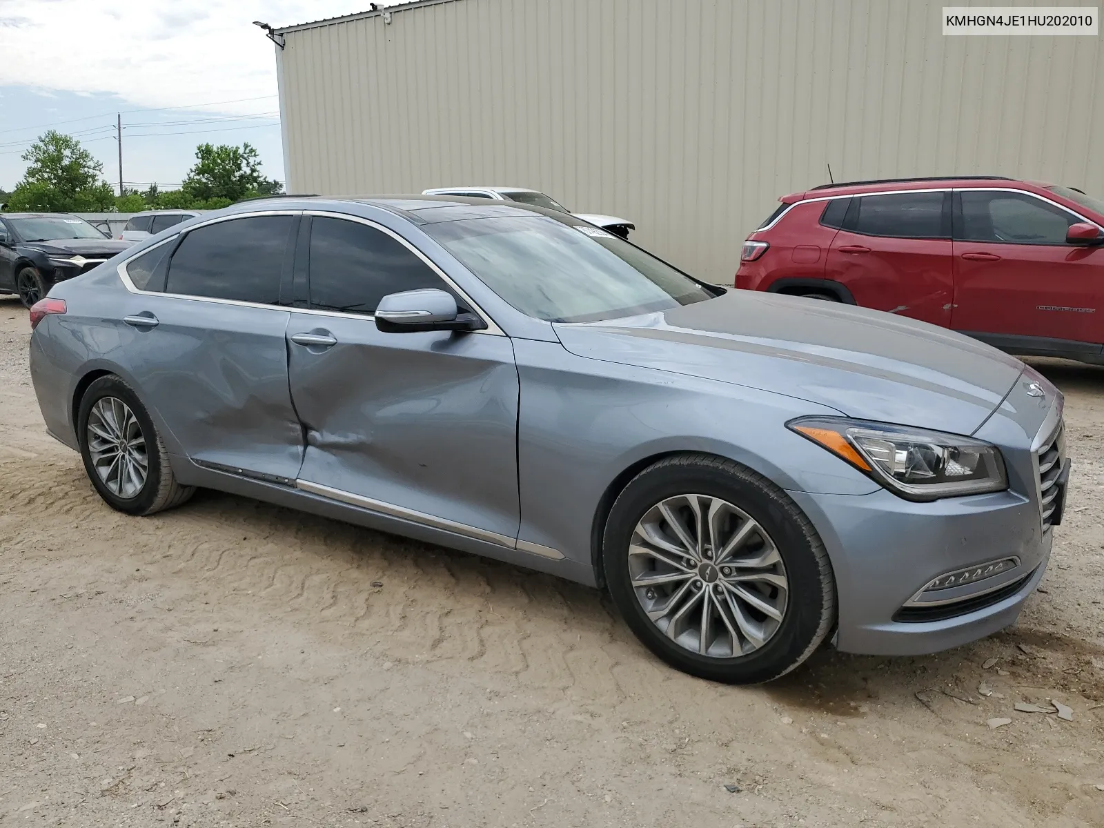 2017 Genesis G80 Base VIN: KMHGN4JE1HU202010 Lot: 67492084