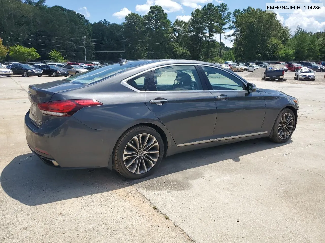 2017 Genesis G80 Base VIN: KMHGN4JE0HU194286 Lot: 67978454