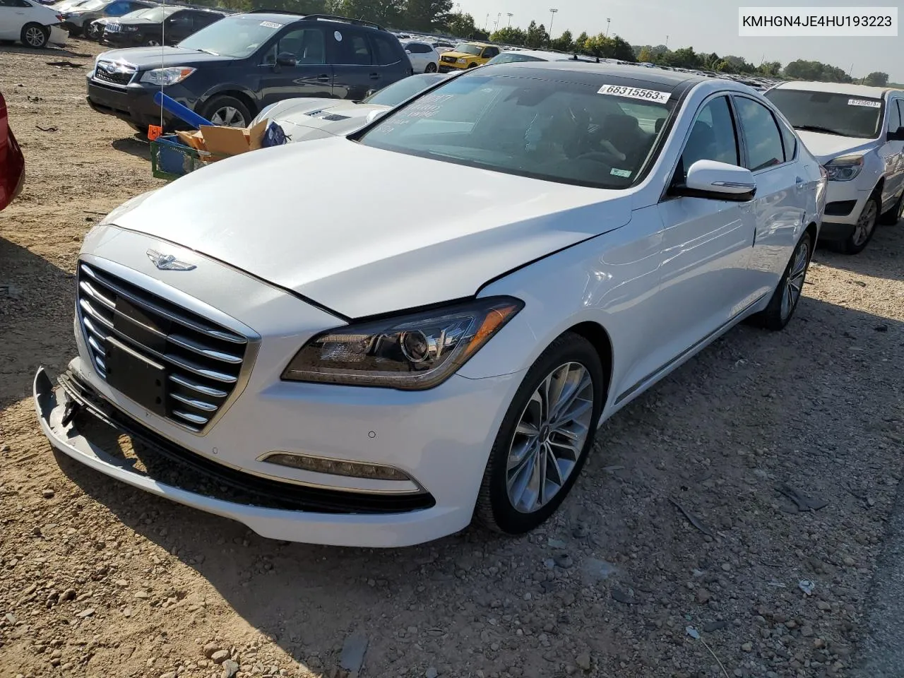 2017 Genesis G80 Base VIN: KMHGN4JE4HU193223 Lot: 68315563