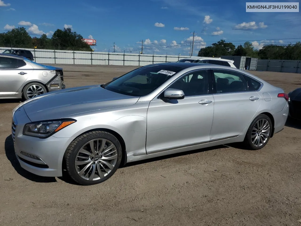 KMHGN4JF3HU199040 2017 Genesis G80 Ultimate