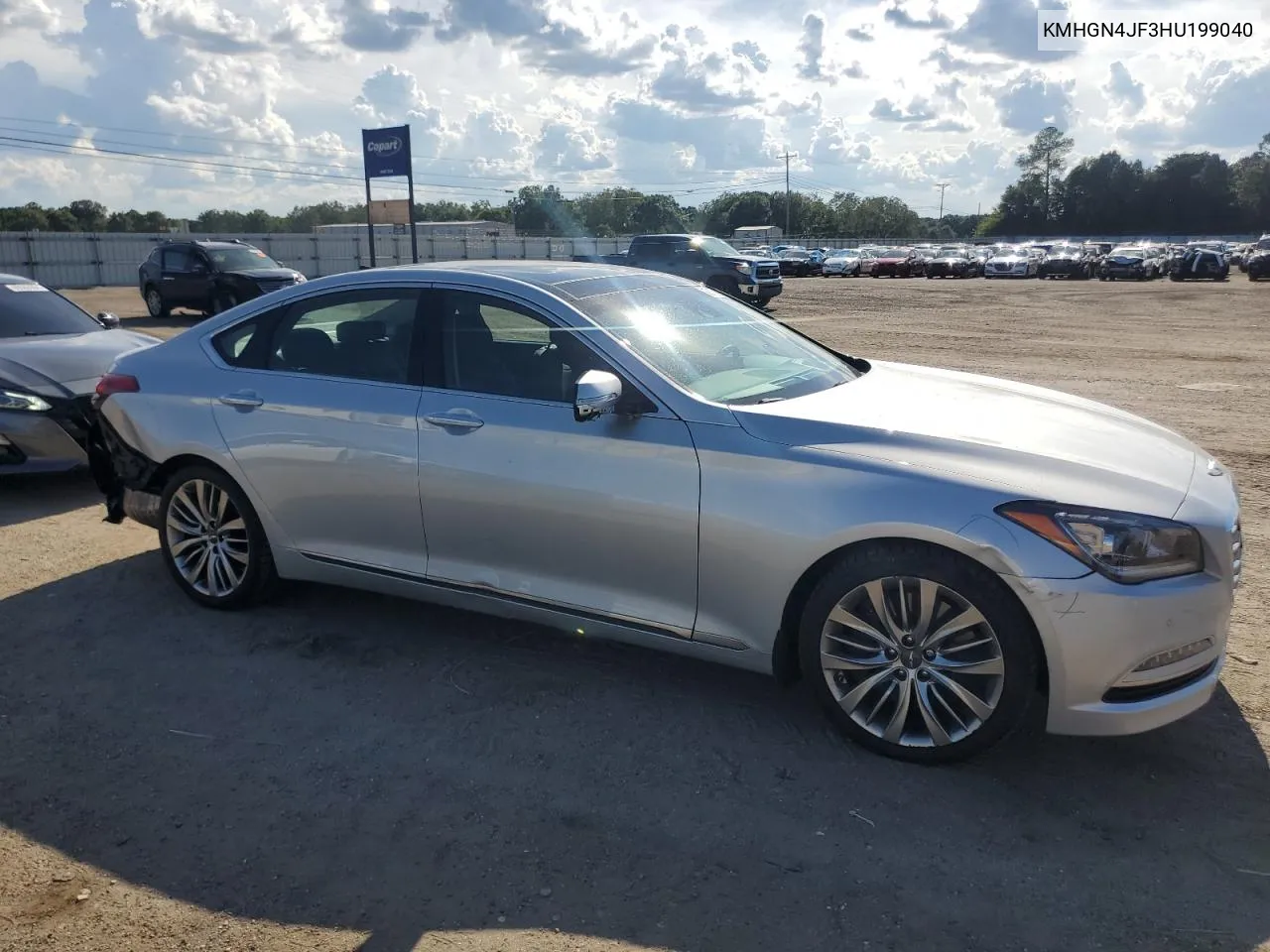 KMHGN4JF3HU199040 2017 Genesis G80 Ultimate