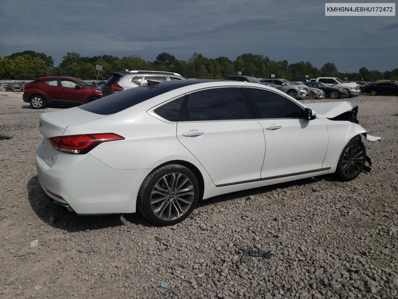 2017 Genesis G80 Base VIN: KMHGN4JE8HU172472 Lot: 70010094