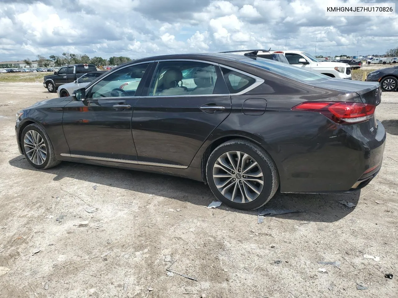 KMHGN4JE7HU170826 2017 Genesis G80 Base