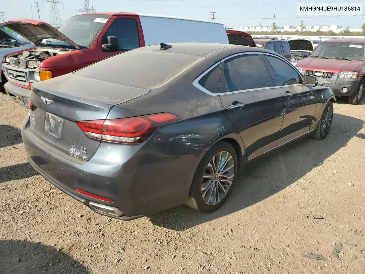 KMHGN4JE9HU185814 2017 Genesis G80 Base