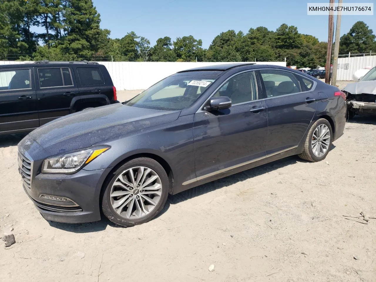 KMHGN4JE7HU176674 2017 Genesis G80 Base