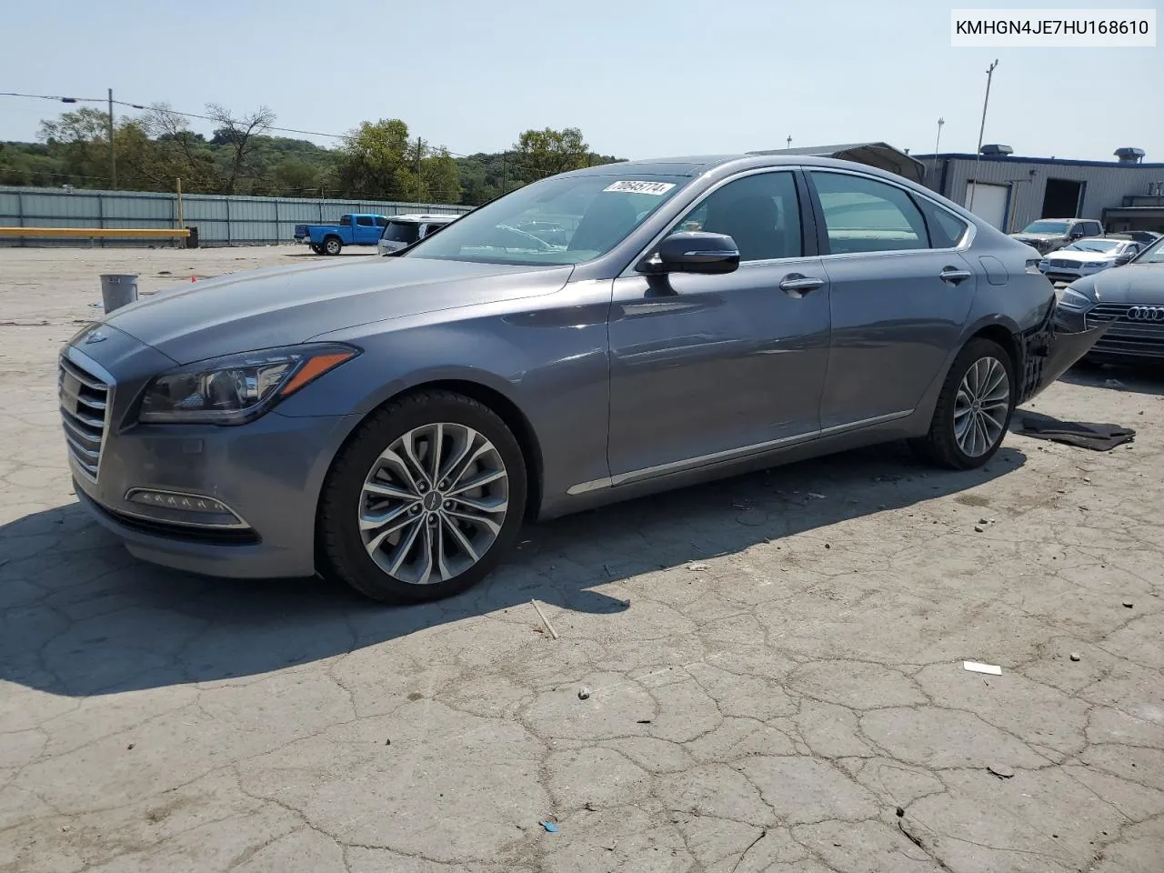 2017 Genesis G80 Base VIN: KMHGN4JE7HU168610 Lot: 70645774