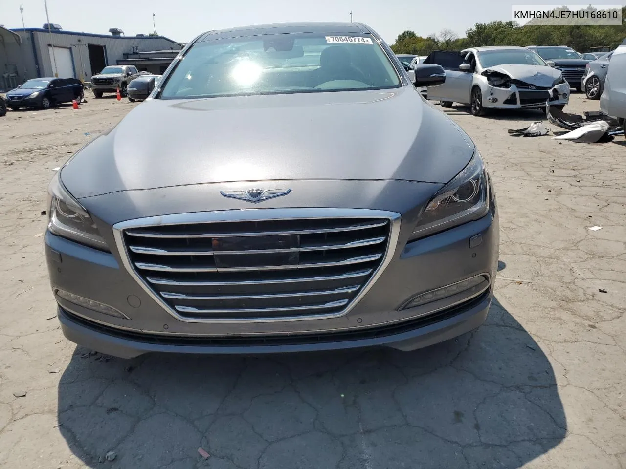 2017 Genesis G80 Base VIN: KMHGN4JE7HU168610 Lot: 70645774