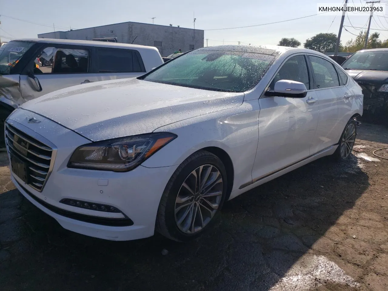 KMHGN4JE8HU203963 2017 Genesis G80 Base