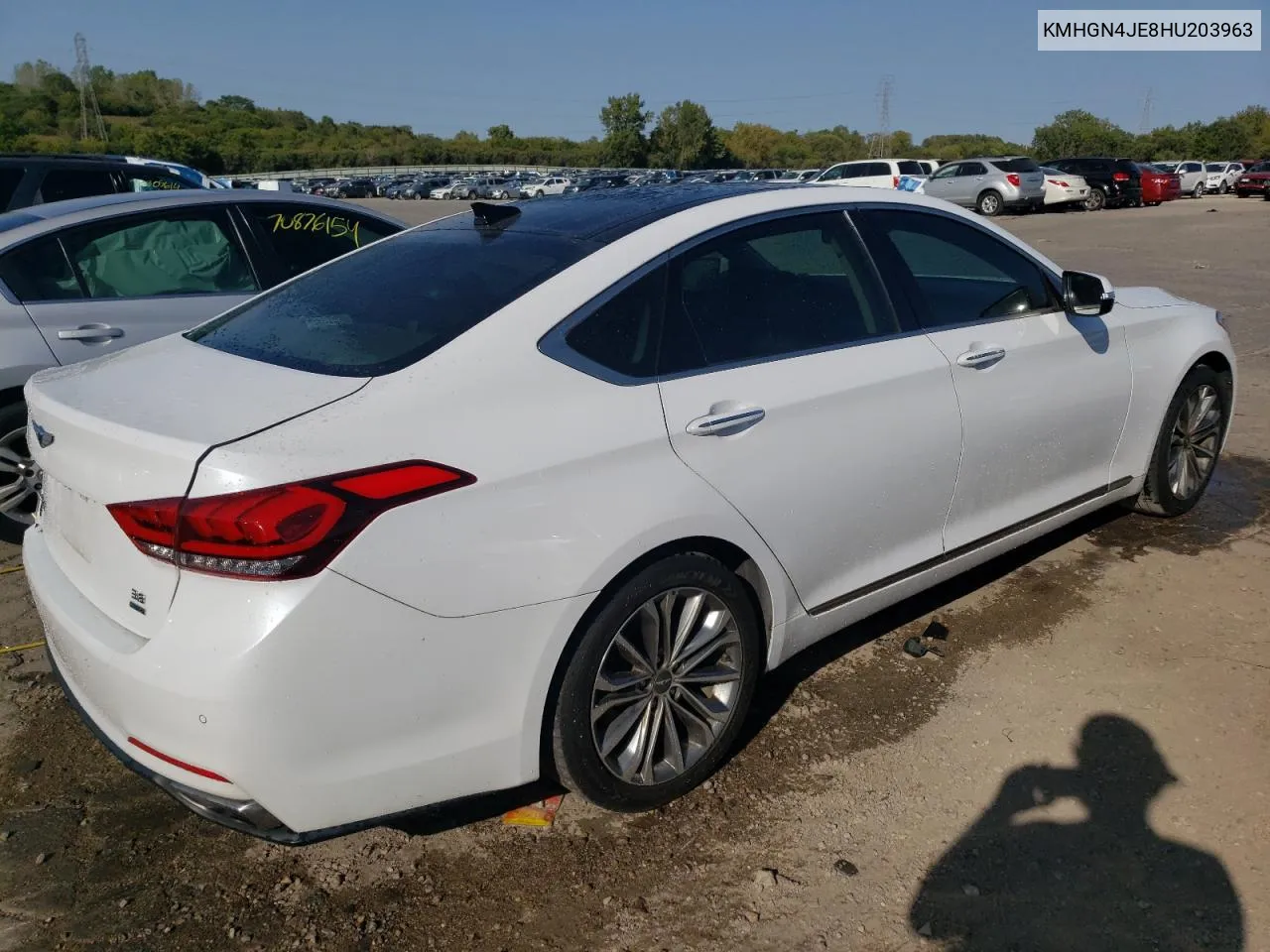 KMHGN4JE8HU203963 2017 Genesis G80 Base