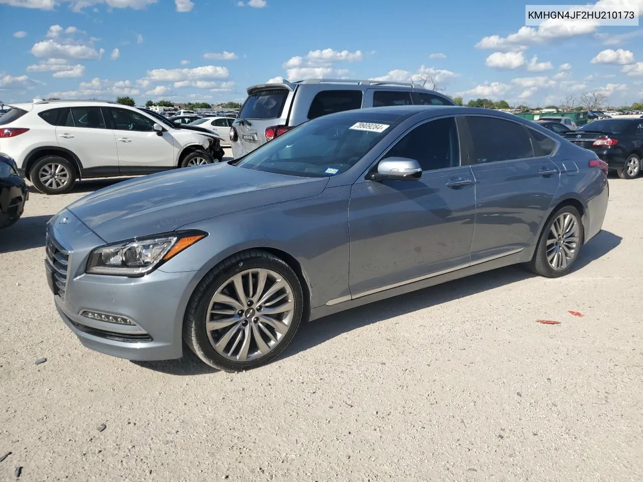 2017 Genesis G80 Ultimate VIN: KMHGN4JF2HU210173 Lot: 70909284