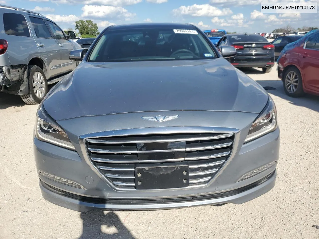 2017 Genesis G80 Ultimate VIN: KMHGN4JF2HU210173 Lot: 70909284