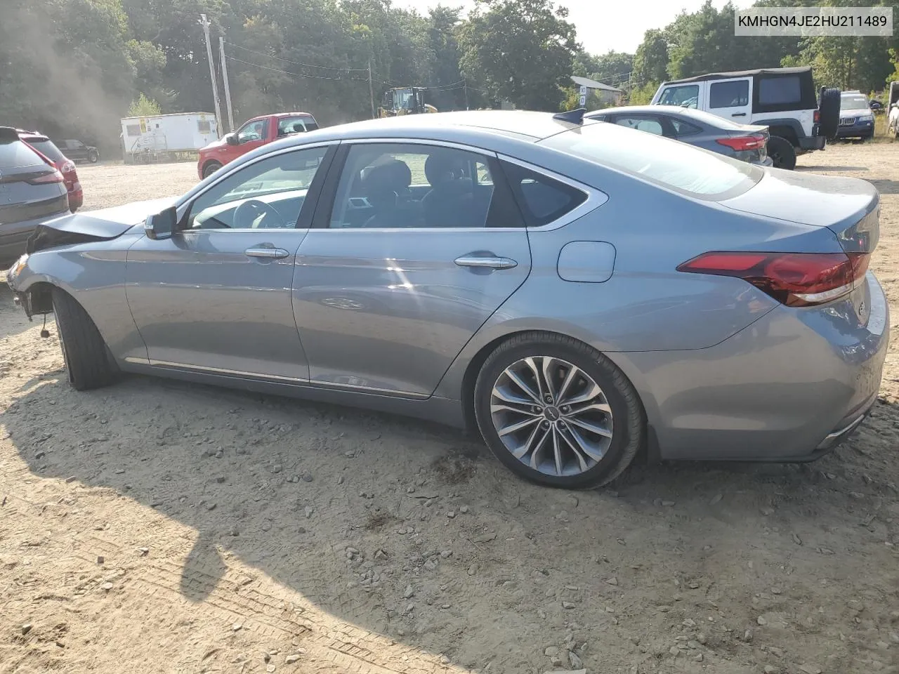 KMHGN4JE2HU211489 2017 Genesis G80 Base