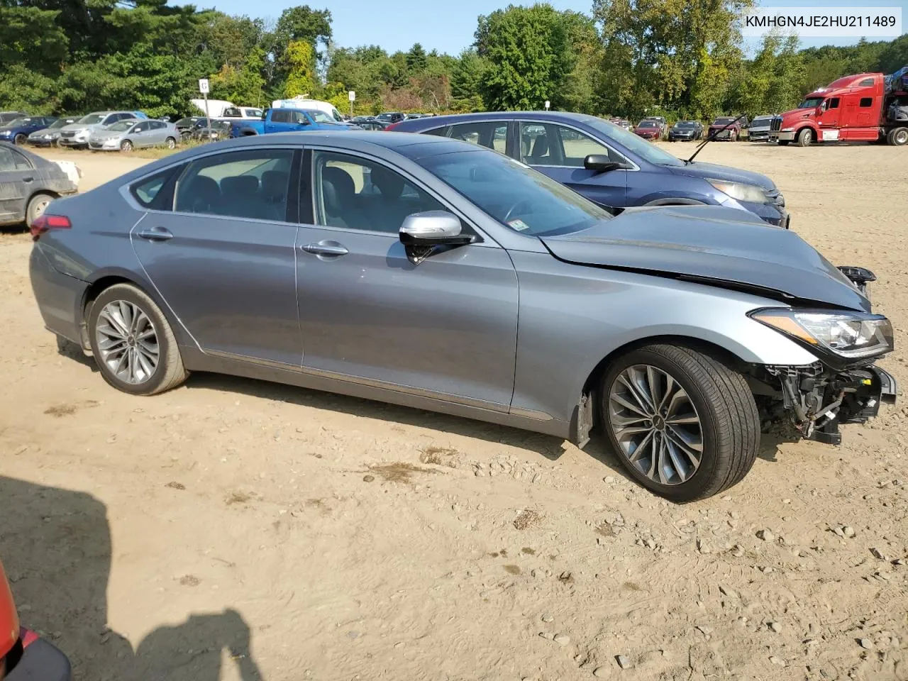 2017 Genesis G80 Base VIN: KMHGN4JE2HU211489 Lot: 70953334