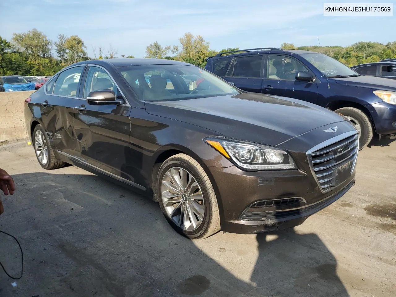 KMHGN4JE5HU175569 2017 Genesis G80 Base