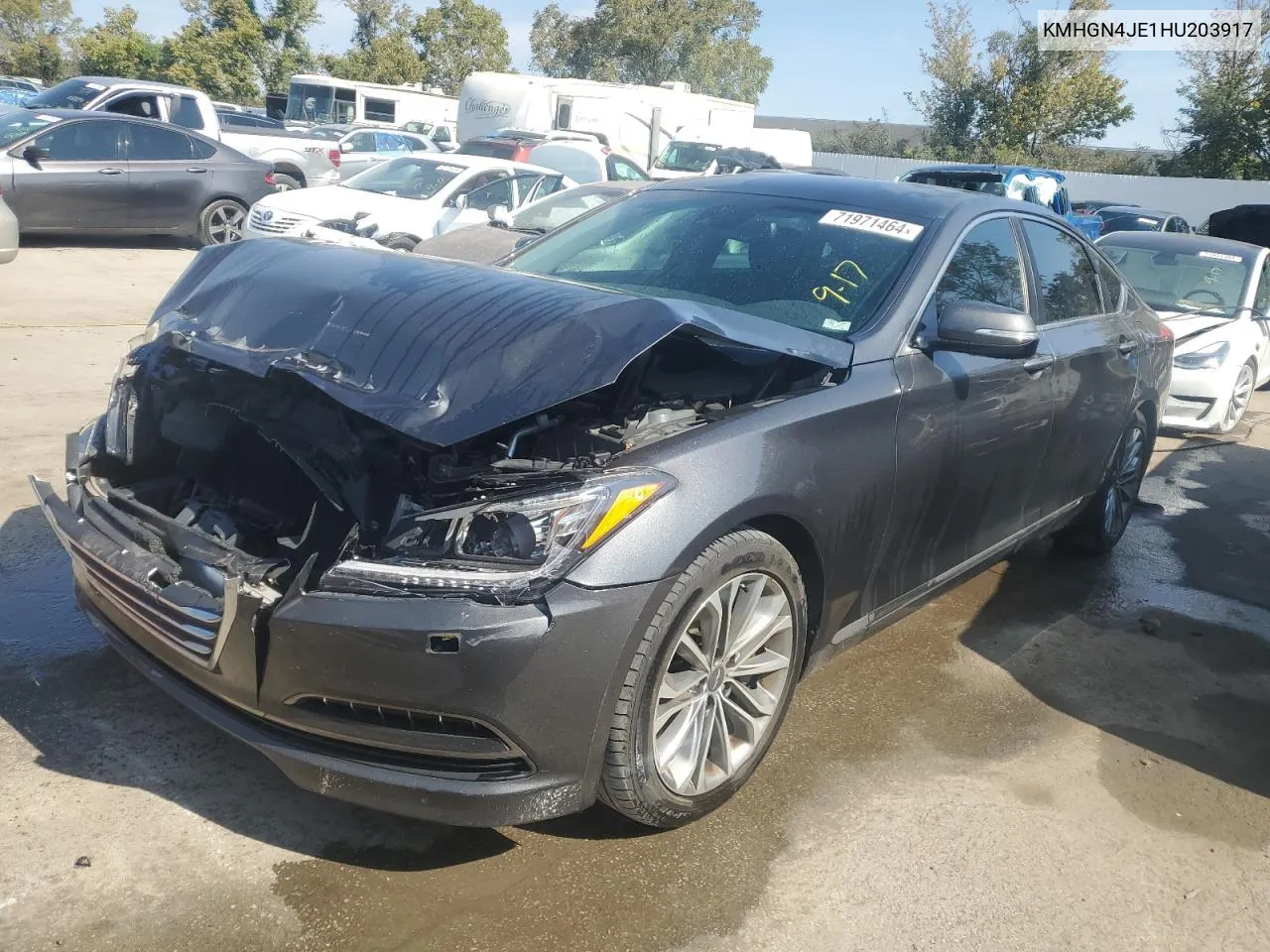 KMHGN4JE1HU203917 2017 Genesis G80 Base