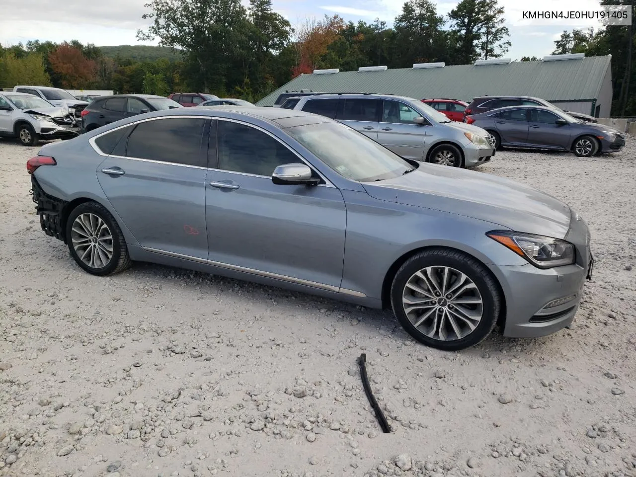 2017 Genesis G80 Base VIN: KMHGN4JE0HU191405 Lot: 72058054