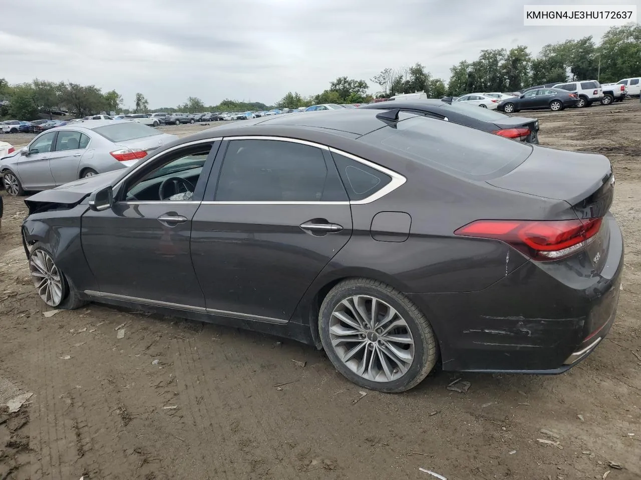 2017 Genesis G80 Base VIN: KMHGN4JE3HU172637 Lot: 72119174