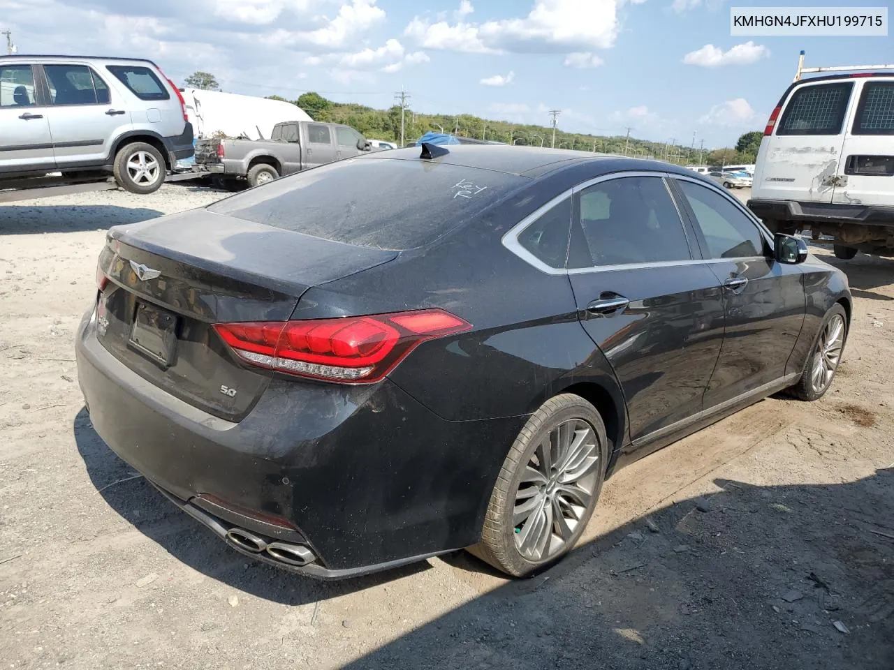 2017 Genesis G80 Ultimate VIN: KMHGN4JFXHU199715 Lot: 72476994