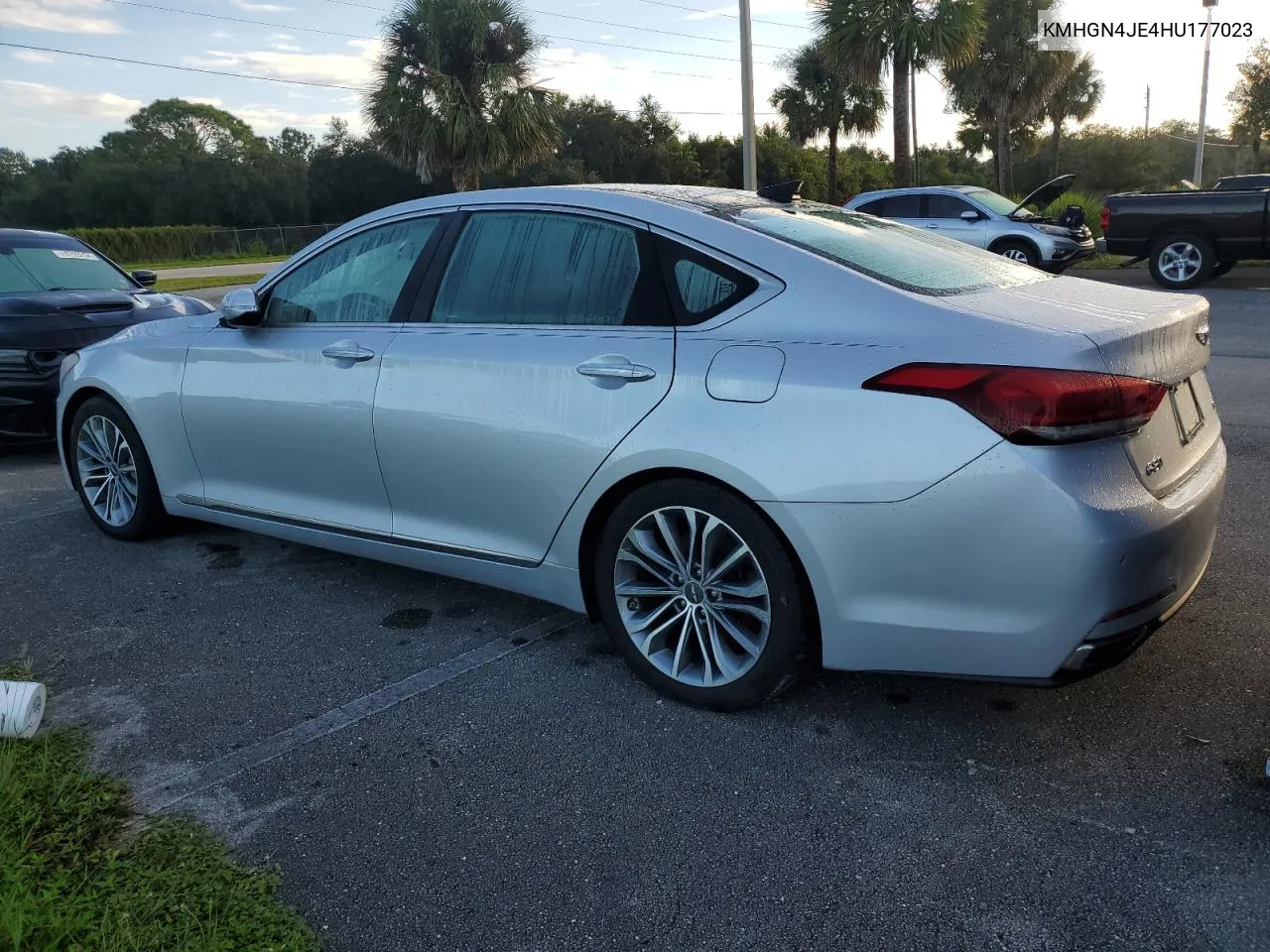 2017 Genesis G80 Base VIN: KMHGN4JE4HU177023 Lot: 74207154