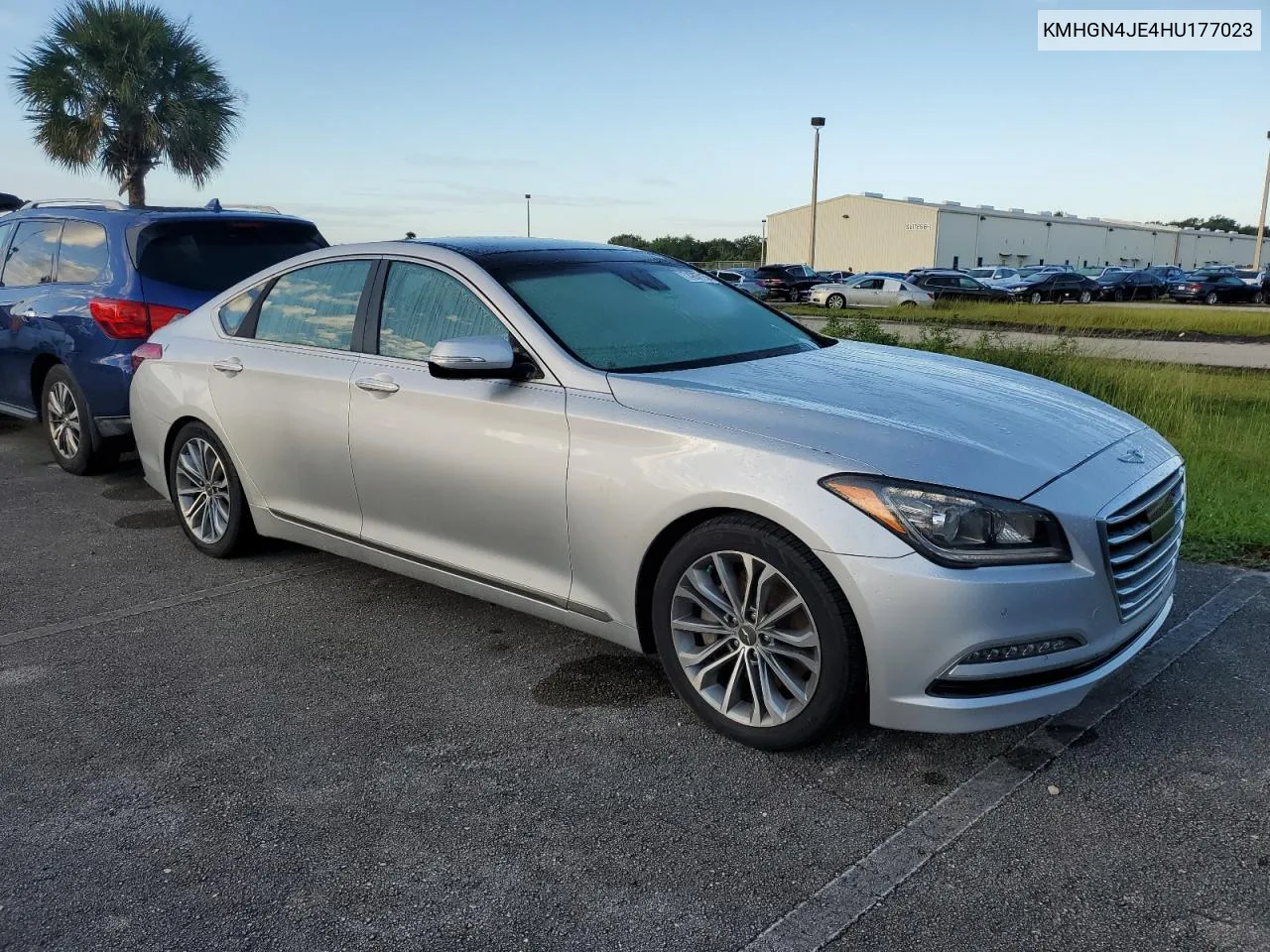 2017 Genesis G80 Base VIN: KMHGN4JE4HU177023 Lot: 74207154