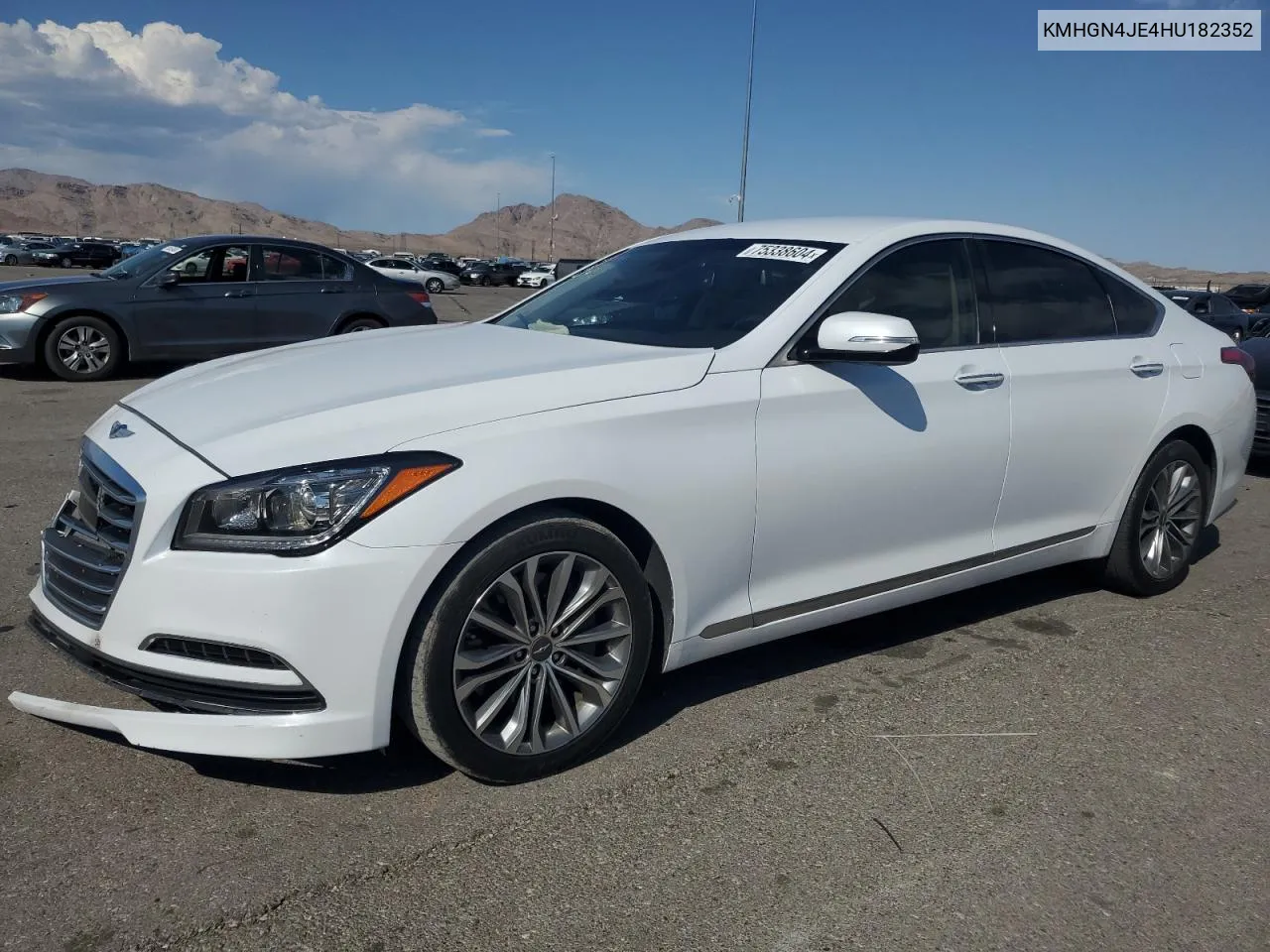 2017 Genesis G80 Base VIN: KMHGN4JE4HU182352 Lot: 75338604