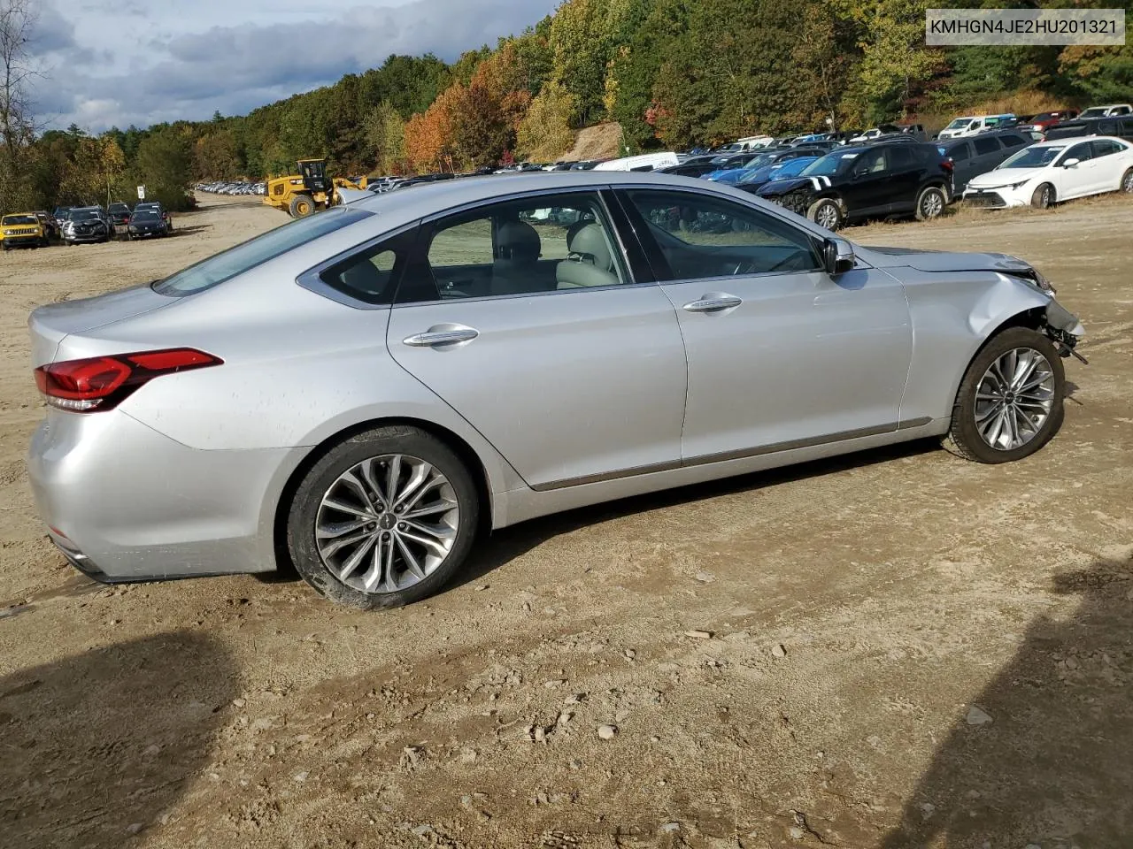 2017 Genesis G80 Base VIN: KMHGN4JE2HU201321 Lot: 75986504