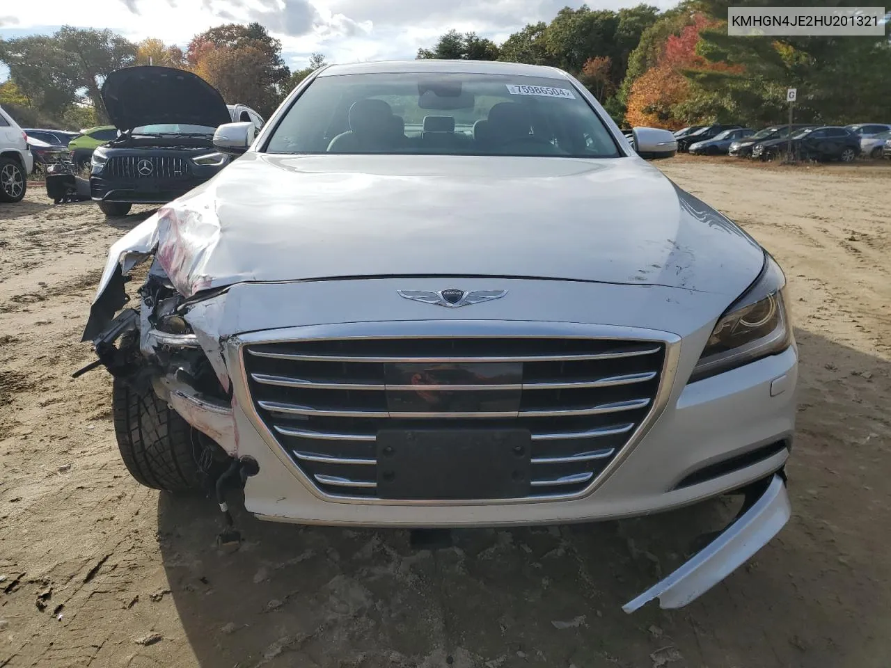 2017 Genesis G80 Base VIN: KMHGN4JE2HU201321 Lot: 75986504