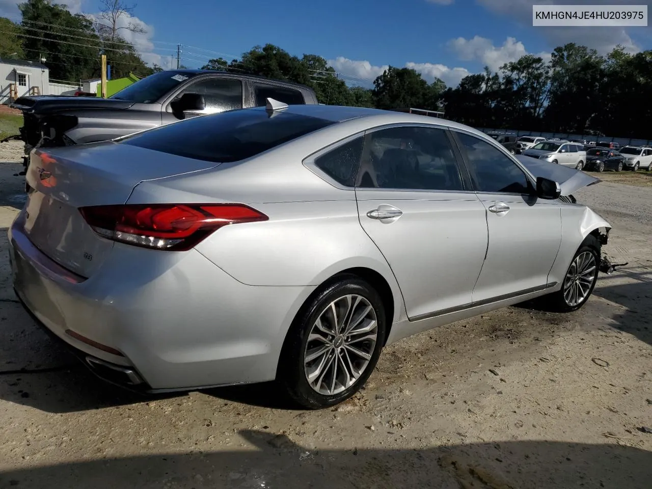 2017 Genesis G80 Base VIN: KMHGN4JE4HU203975 Lot: 76010134