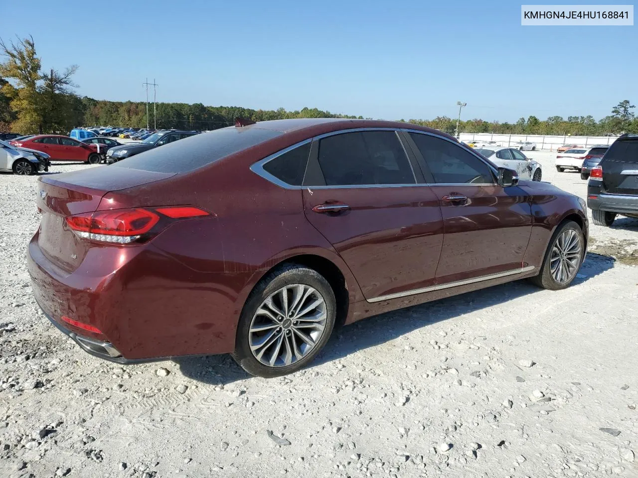 2017 Genesis G80 Base VIN: KMHGN4JE4HU168841 Lot: 77435494