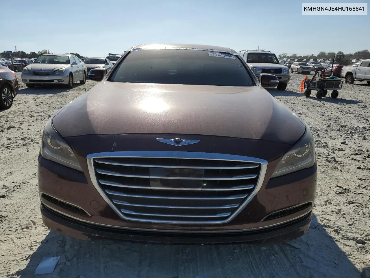 2017 Genesis G80 Base VIN: KMHGN4JE4HU168841 Lot: 77435494