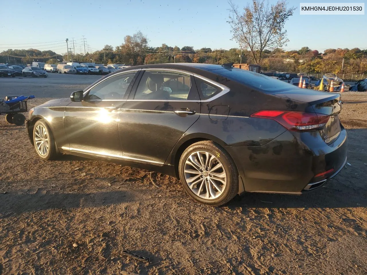 2017 Genesis G80 Base VIN: KMHGN4JE0HU201530 Lot: 77741464